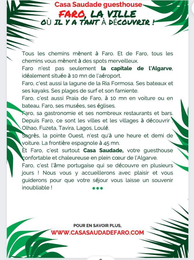 Casa Saudade Luxury Rooms Faro Luaran gambar